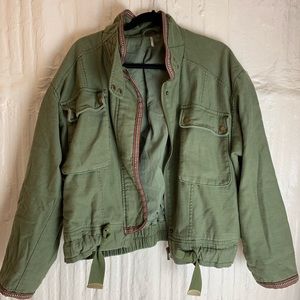 Free People Army/Surplus Jacket
